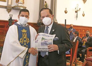 Celebran misa por los 105 años de EL UNIVERSAL