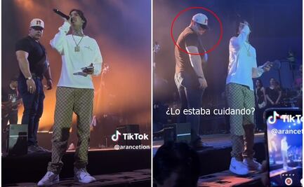 ¿Todo bien con Natanael Cano? Usuarios cuestionan inusual forma de actuar en el escenario