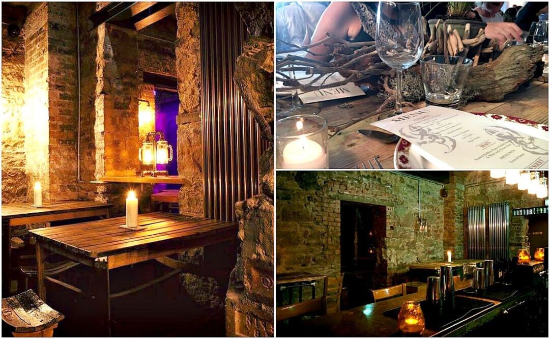 Bar subterráneo en la ciudad escocesa Edimburgo. (Foto: ThePopUpGeeks)