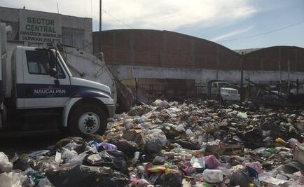 Sigue emergencia por basura en Naucalpan