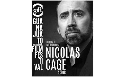 Nicolas Cage recibirá homenaje en el Festival Internacional de Cine Guanajuato