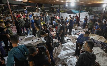 Israel culpa a Yihad Islámica de bombardeo que mató a 500 personas en un hospital en Gaza