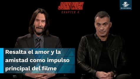 Keanu Reeves contagia empatía a "John Wick 4"