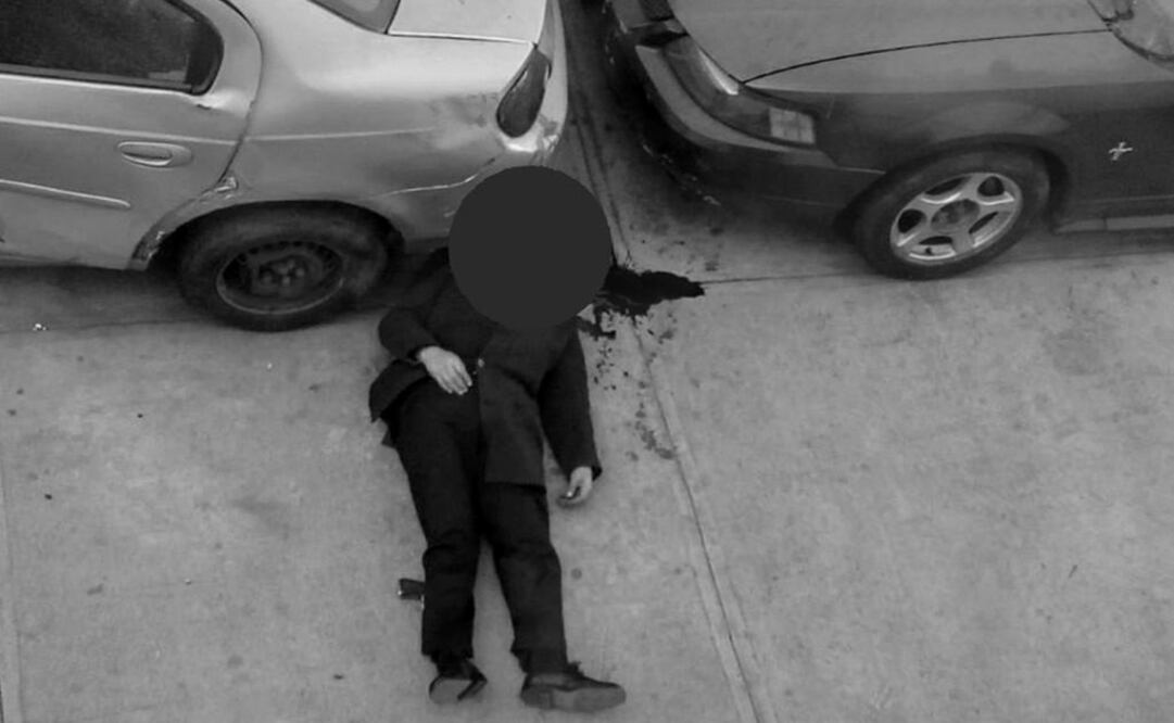 Hallan cuerpo de policía junto a juzgado