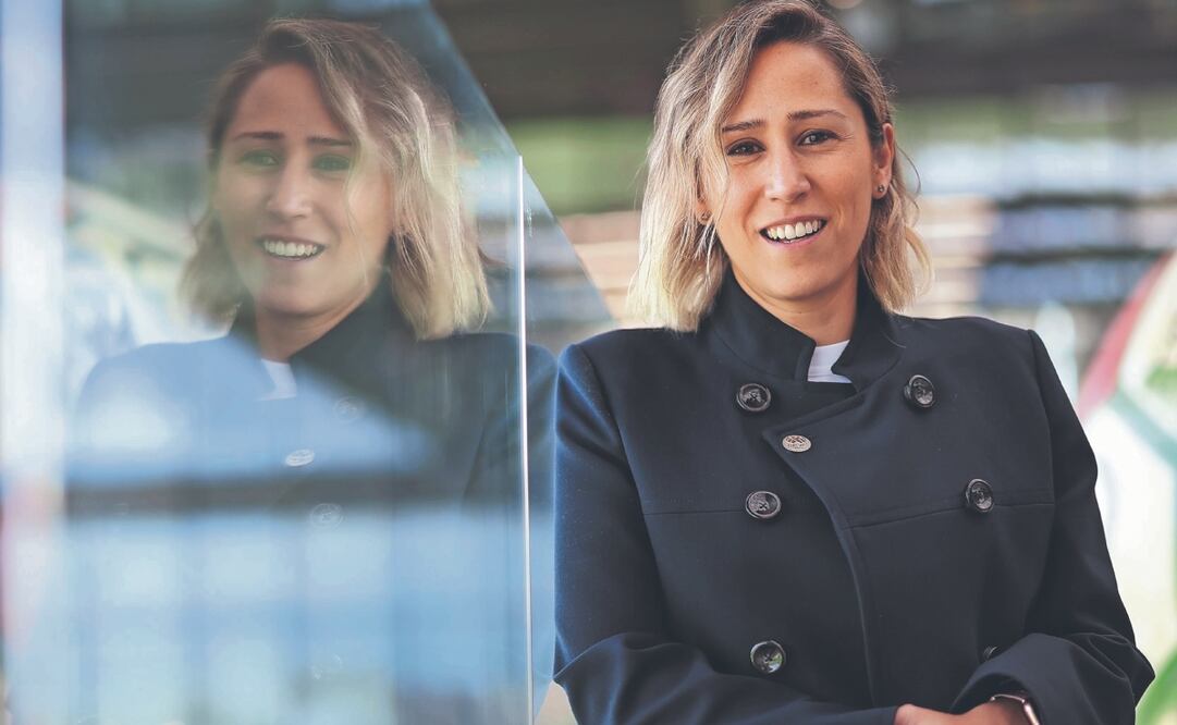 Mariana Gutiérrez celebra el encuentro.
Foto Especial