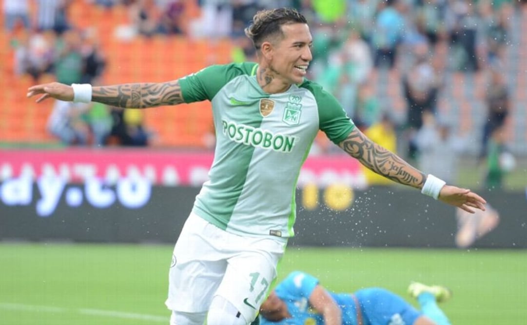 Twitter. Dayro Moreno es actualmente jugador del Atlético Nacional