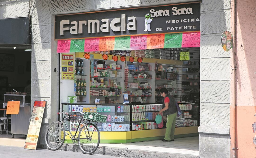 Del total de farmacias en el país, 15% corresponden a negocios independientes. Foto: ARCHIVO EL UNIVERSAL