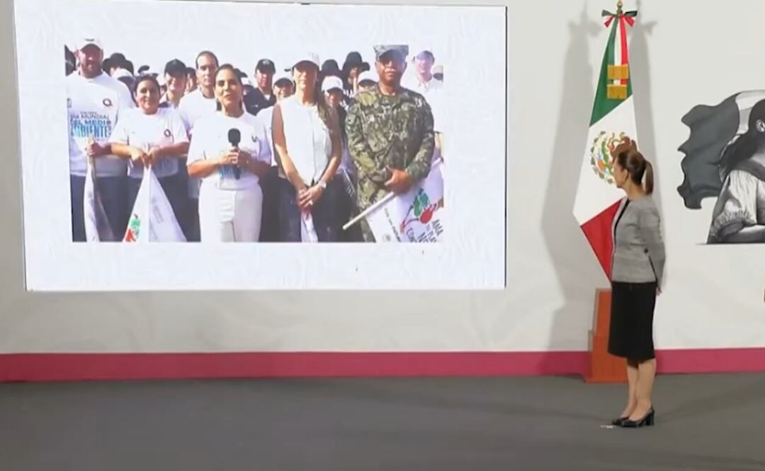 Mara Lezama se suma al arranque de la Estrategia Nacional de Limpieza de Playas y Costas. Foto: Captura de pantalla