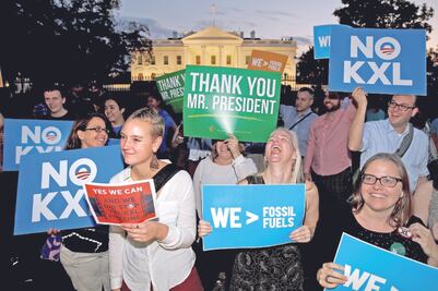 Obama dice “no” a oleoducto Keystone XL