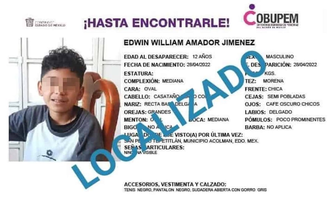 Los responsables del inmueble donde se encontraban los menores también dieron aviso a la Fiscalía General de Justicia del Estado de MéxicoFoto: Especial