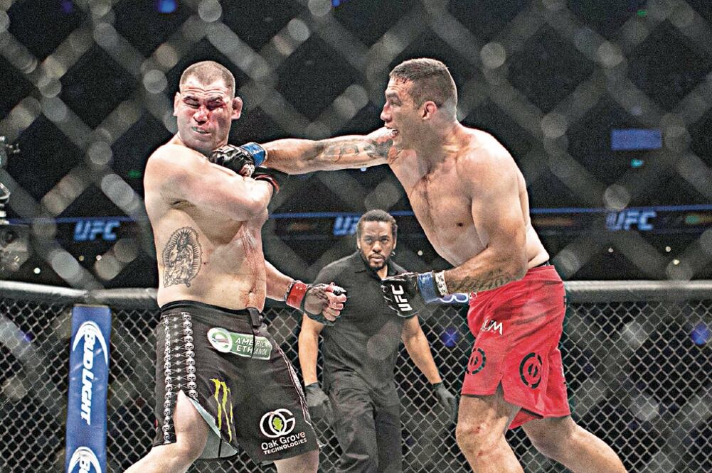 Una marca de ropa deportiva llegó a un acuerdo para explotar los derechos de la UFC por seis años (ARCHIVO EL UNIVERSAL)