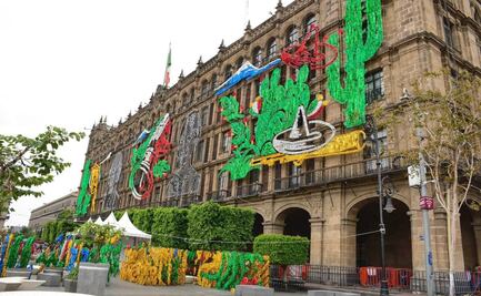 ¿A qué hora será el encendido del alumbrado del Zócalo por las fiestas patrias?