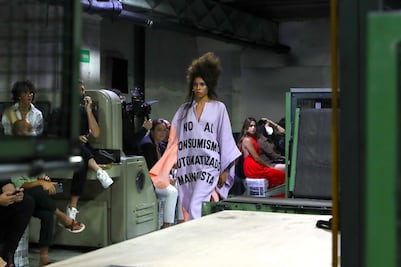 Así se vivió el desfile de Carla Fernández en EL UNIVERSAL