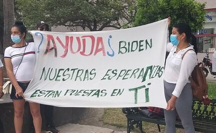 Migrantes en Reynosa esperan que política migratoria de Biden sea más amistosa 