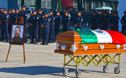 Rinden honores a guardia estatal fallecido en cumplimiento de su deber en Tamaulipas