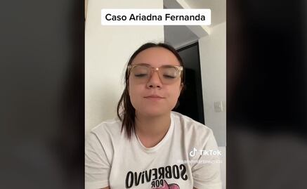 "Hago este video para que sepan cómo pasaron las cosas", dice amiga de Ariadna Fernanda