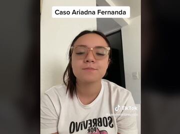 "Hago este video para que sepan cómo pasaron las cosas", dice amiga de Ariadna Fernanda