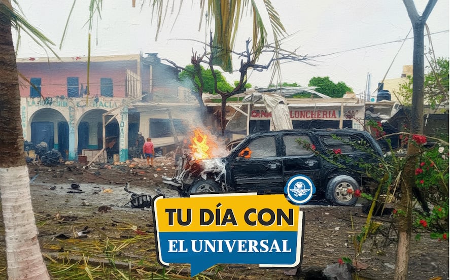 Caravana del terror: así escoltaron el coche bomba en Coahuayana