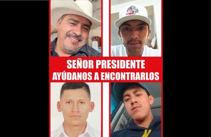 Chatarreros de Edomex piden a AMLO búsqueda de 4 trabajadores que se dirigían a Zacatecas 