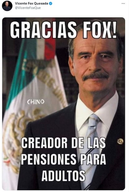 García Vilchis niega ante AMLO que Fox haya creado pensiones para adultos mayores; “es un personaje pintoresco”
