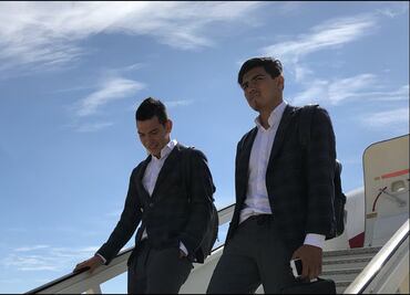 'Chucky' y 'Guty', listos para debutar en Champions League