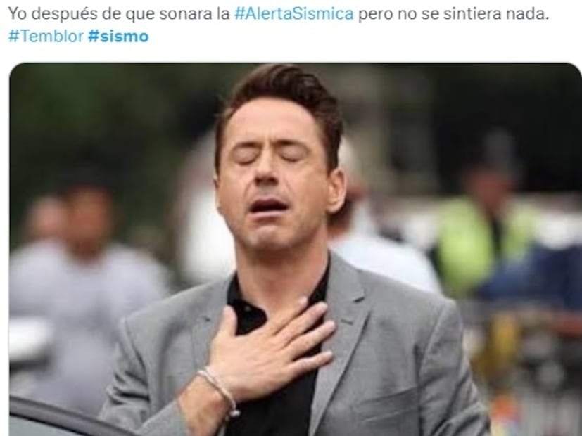 Meme sismo con epicentro en Puerto Escondido. / Foto: Twitter