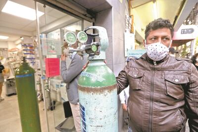 Tanques de oxígeno: el objeto del deseo en la pandemia