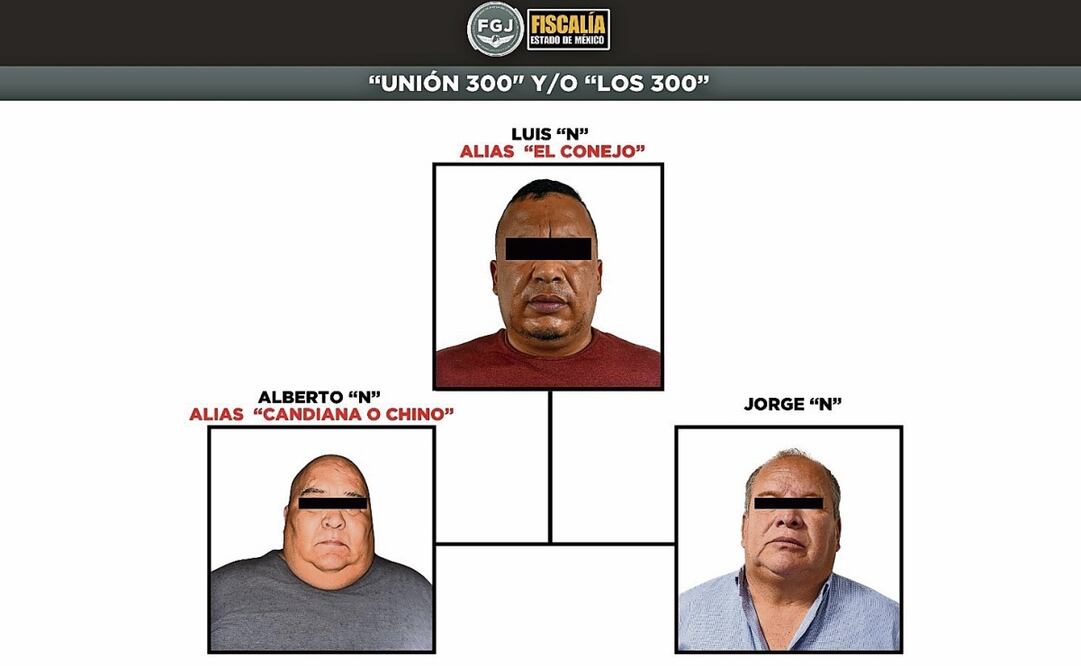 Jorge “N” era del círculo cercano a Luis “N” alias El Conejo, señalado como líder de Los 300, quien ya fue detenido y vinculado a proceso. Foto: Especial