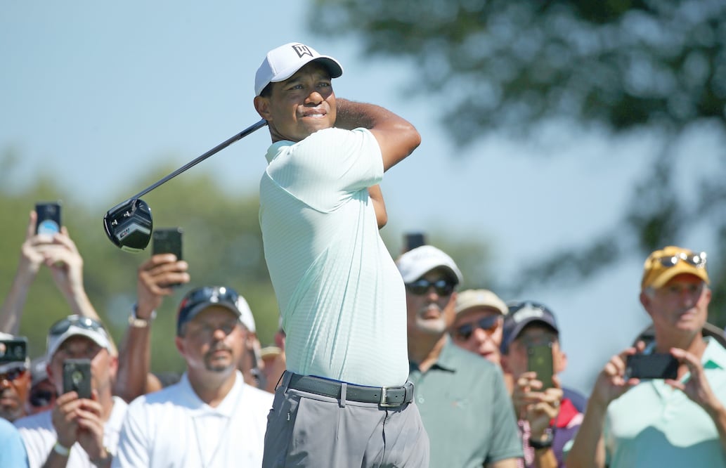 Golfista estadounidense. Foto: AFP