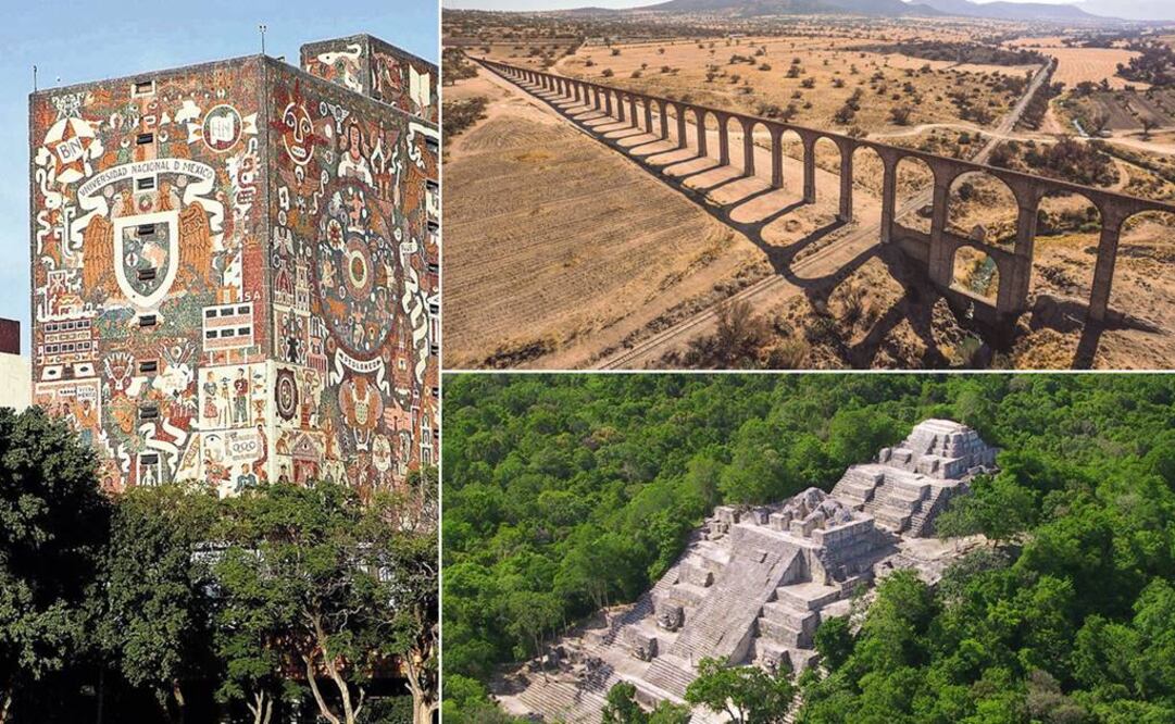México cuenta con 27 bienes culturales, cinco naturales y uno mixto inscritos en la lista de la Unesco. (FOTOS: Archivo EL UNIVERSAL)