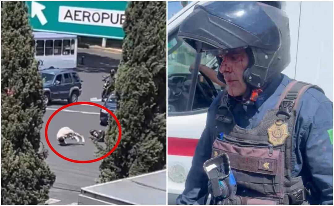 El video del enfrentamiento se viralizó en 'X'. Fotos: Redes Sociales