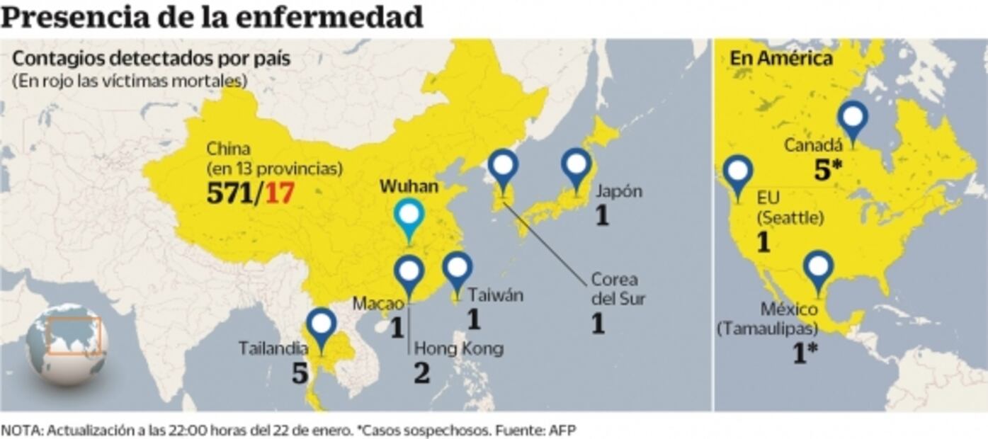 China aísla a Wuhan para frenar coronavirus