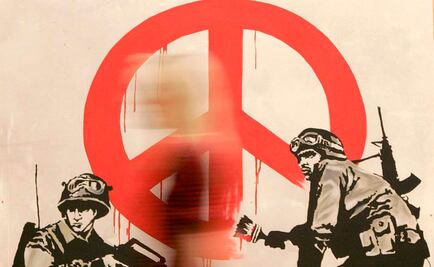 Obra de Banksy será exhibida en Roma