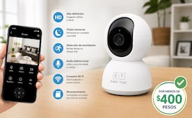Vigila tu hogar con esta cámara de seguridad por menos de 400 pesos; conoce sus características