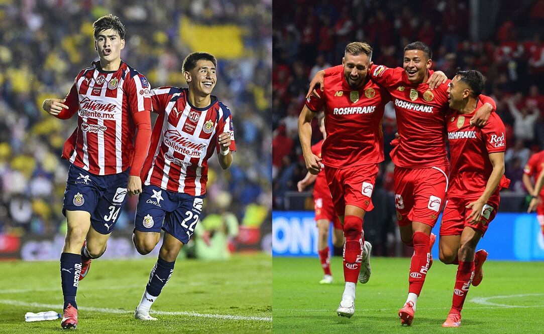Chivas y Toluca se enfrentarán este sábado en la cancha del estadio Akron | FOTOS: Imago7