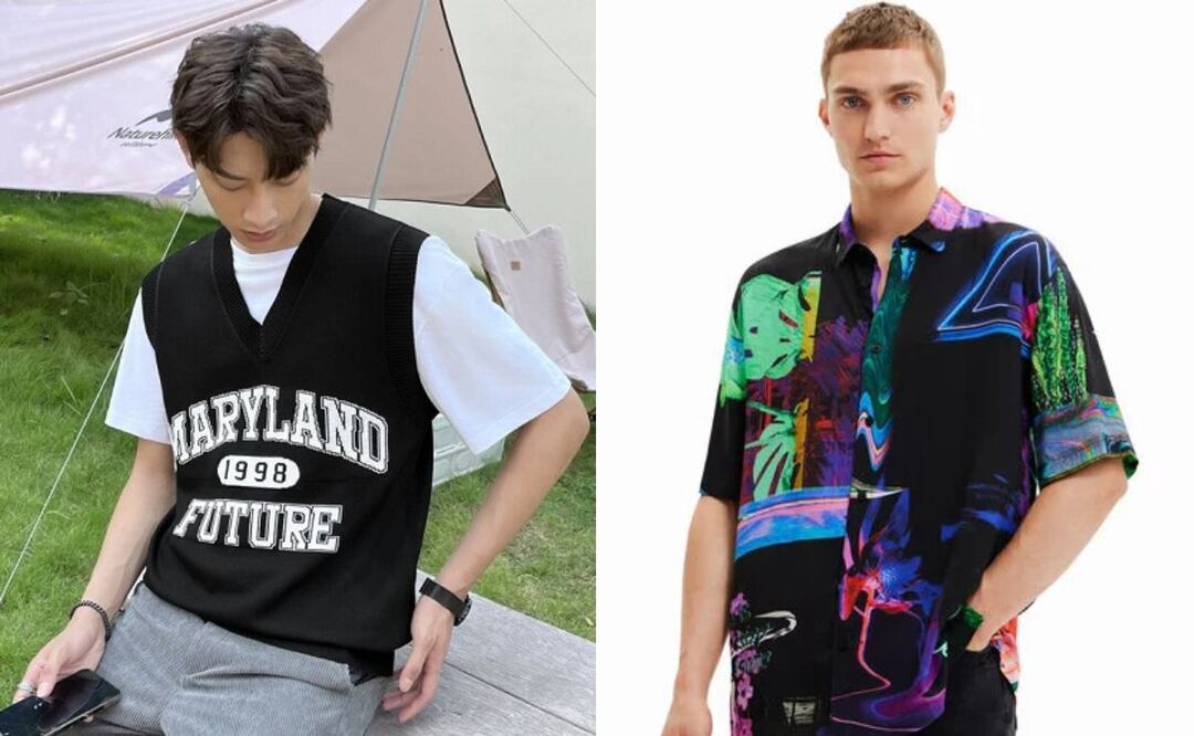 Algunas tendencias de moda masculina se seguirán llevando en la primavera 2023 / Foto: Shein / Desigual