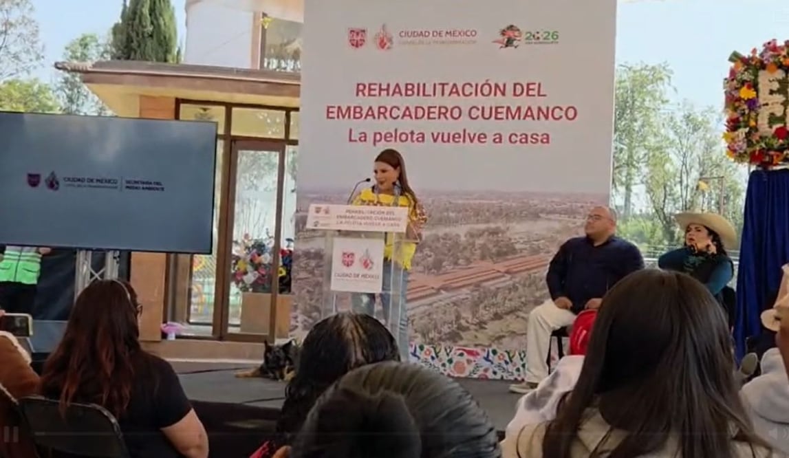 Clara Brugada niega pacto de silencio con medios; rechaza censura y defiende diálogo abierto. Foto: Captura de pantalla