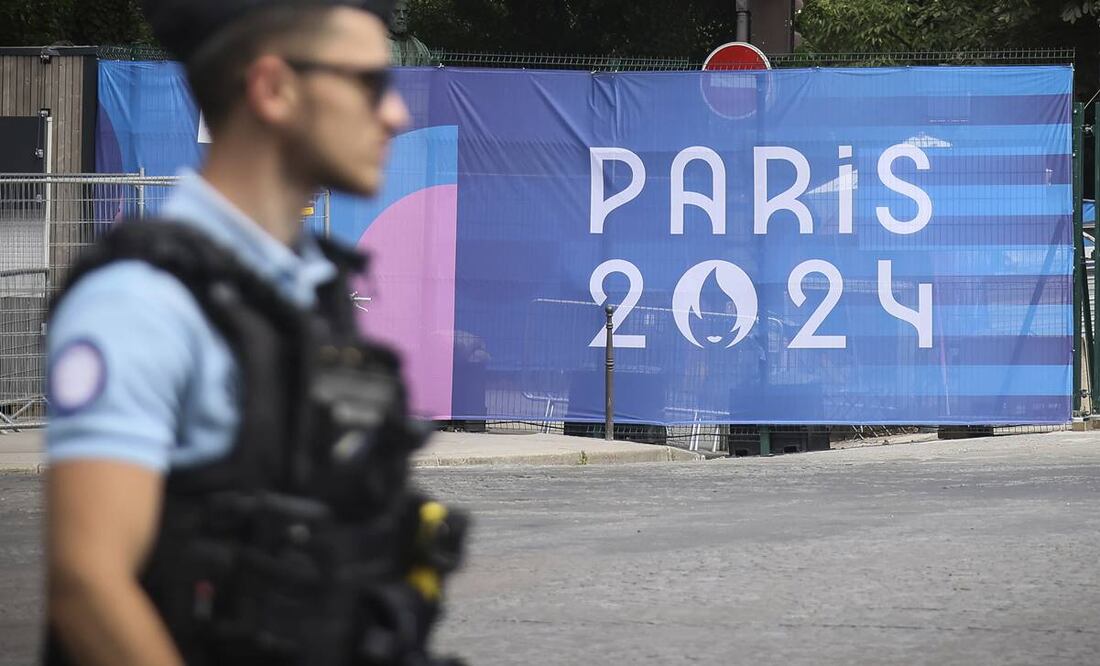El ministro del Interior de Francia elogió a las fuerzas del orden del país por su trabajo para hacer que los Juegos de París sean seguros. Foto:AP