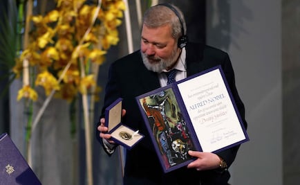 Periodista ruso que ganó el Nobel de la Paz subasta medalla para ayudar a refugiados de Ucrania