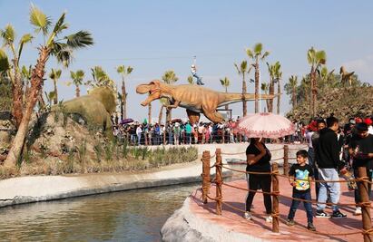 ¿Cuánto costó el parque de dinosaurios de Chimalhuacán? 