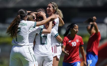 México derrota a Costa Rica en el Azteca con prometedor debut de Mónica Vergara