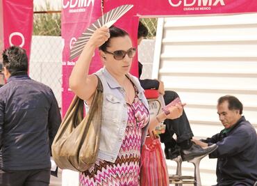 Prevén temperatura de hasta 27 grados en CDMX