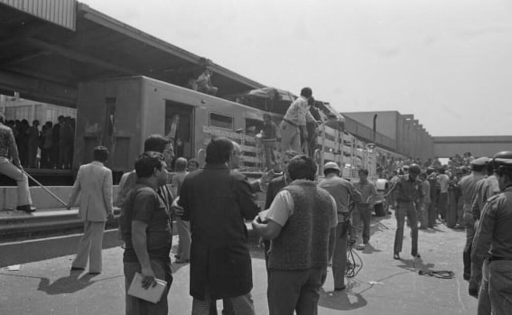 Así narraron testigos el "macabro" accidente del Metro en 1975