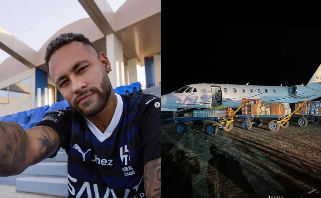 El helicóptero de Neymar colabora en rescate de afectados por inundaciones en Brasil. Foto: Instagram neymarjr
