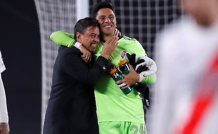Enzo Pérez y los consejos del entrenador de porteros de River Plate