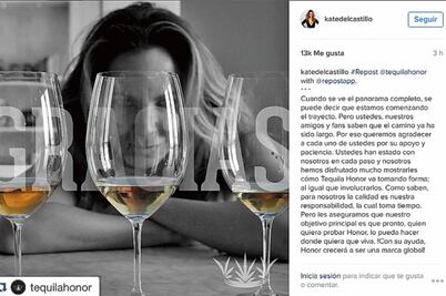 Promueve Kate su marca de tequila