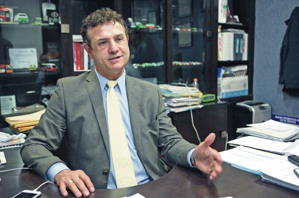 Jesús Padilla, líder de la Coparmex, afirmó que los empresarios están listos para elaborar un diagnóstico real de la seguridad en la Ciudad de México. (ARCHIVO EL UNIVERSAL)