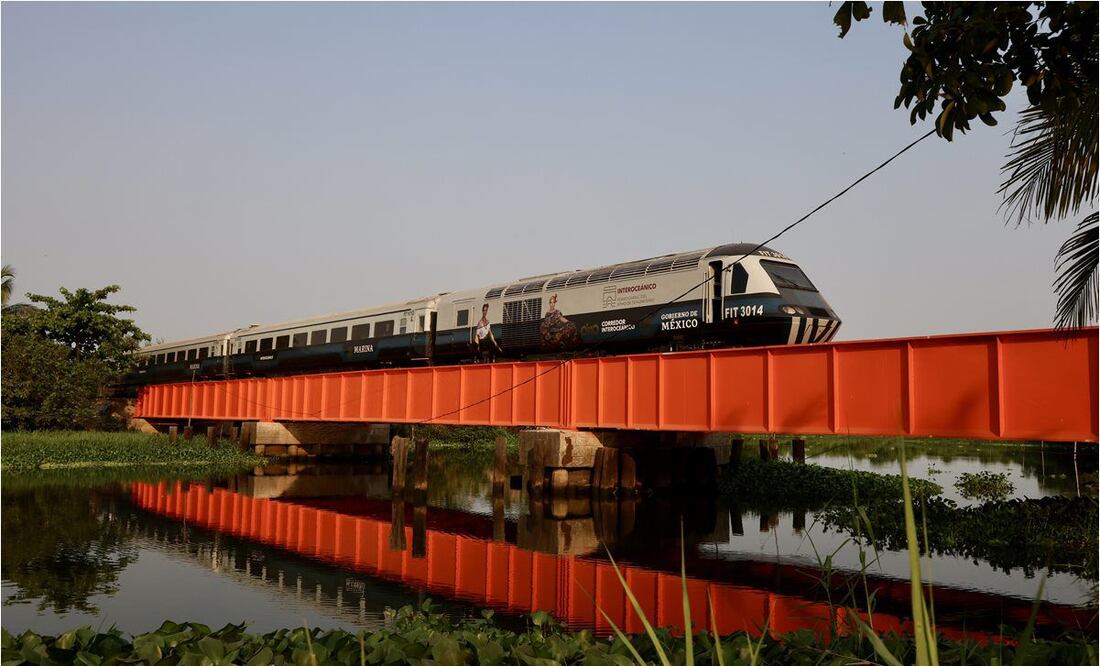 Tren Interoceánico. Foto: Valente Rosas/EL UNIVERSAL