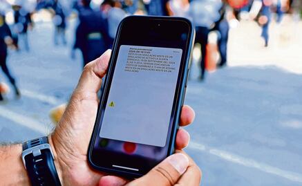 Prueban alertamiento sísmico de celulares 