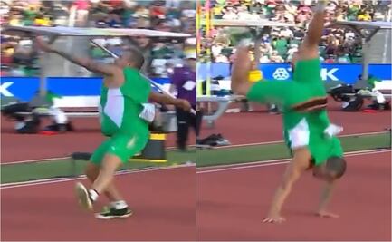 VIDEO: La increíble técnica de lanzamiento de jabalina en el Mundial de Atletismo